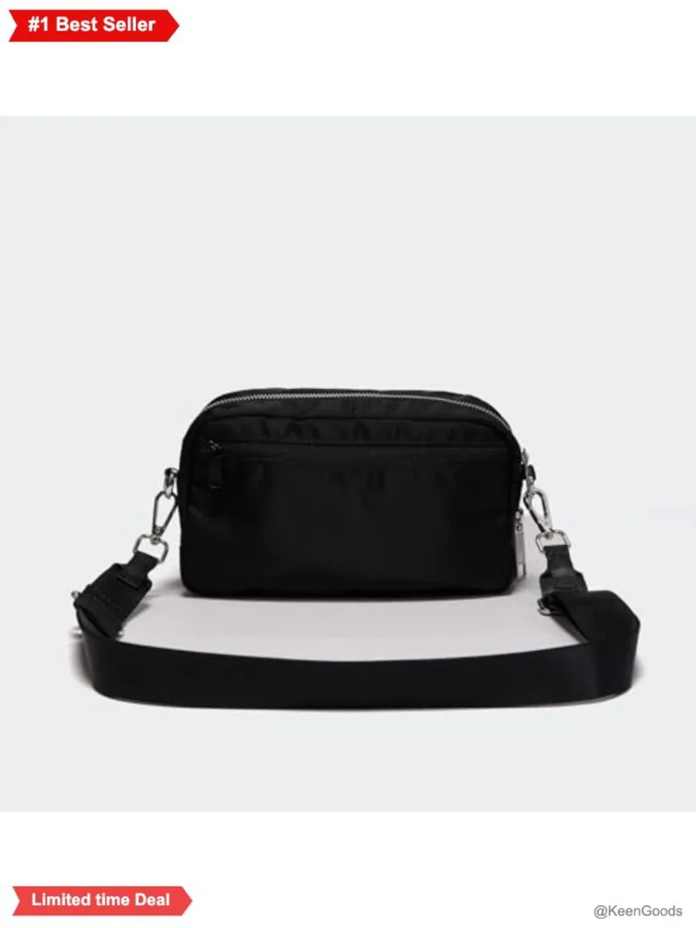 Nylon Crossbody Sling Bag Adjustable Strap Travel Everyday Purse